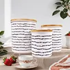 farmhouse kitchen canister set
